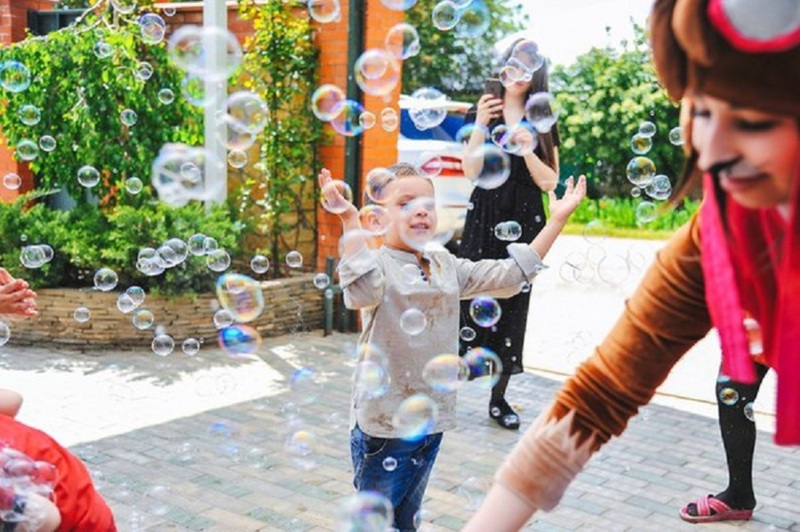 Генератор мыльных пузырей